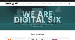 Desktop Screenshot of digitalsix.co.uk